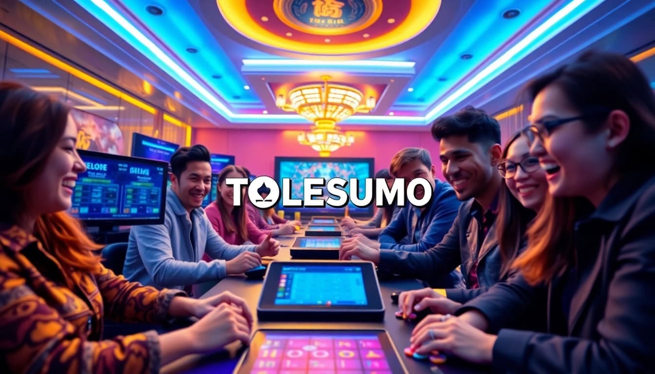 Adegan permainan online Togelsumo dengan beragam pemain yang terlibat dalam keseruan Togel Sumo.