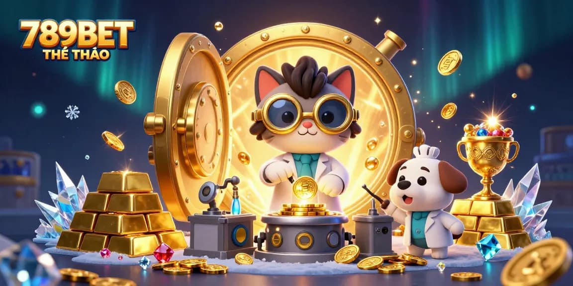 Engage in the thrill of 789BET THỂ THAO sports betting with dynamic, gold-laden visuals