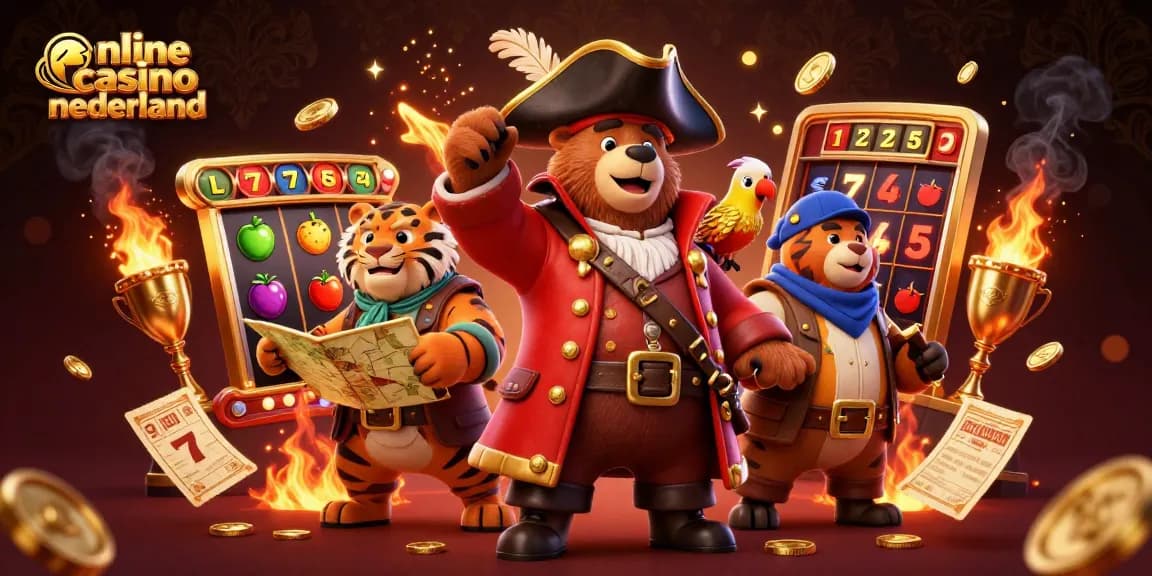 Experience thrilling gameplay with online casino nederland featuring vibrant characters and dynamic gaming elements.