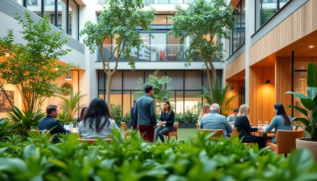 Engaging scene at a social club madrid showcasing vibrant interactions among members.