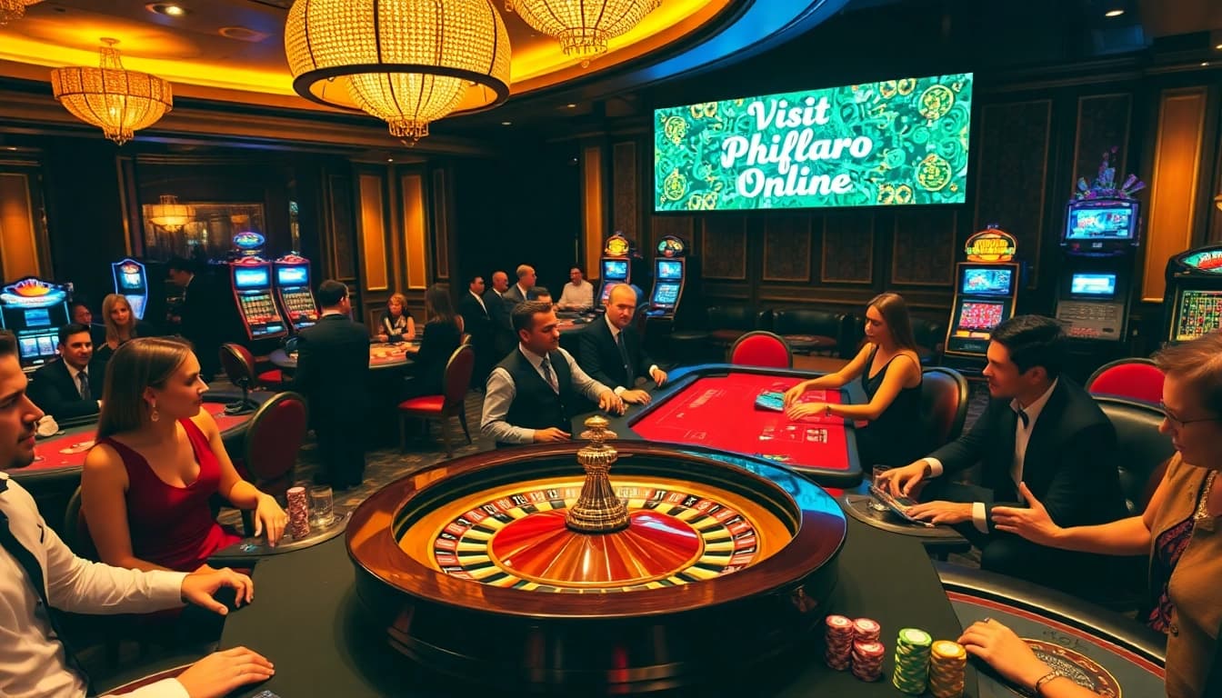 Experience the excitement as you visit Phlaro online to enjoy casino games in a luxurious setting.