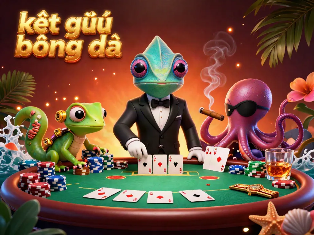 Experience impressive kết quả bóng đá action with a 3D secret agent chameleon and gambling elements.