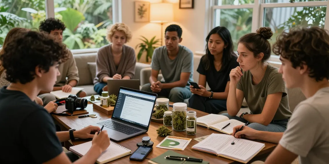 Engaging community discussing cannabis news on weed telegram near me.