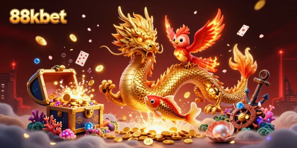 Gamblers enjoy unique experiences at 88kbet, featuring alluring dragons and stunning game elements.