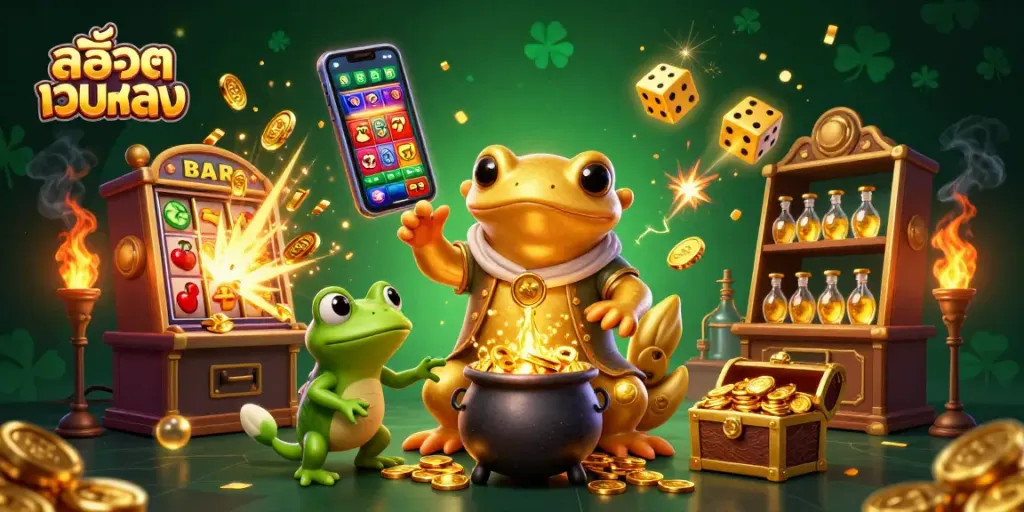 สล็อตเว็บตรง ช่วยให้คุณชนะรางวัลใหญ่กับเกมคาสิโนที่เต็มไปด้วยเงินทอง