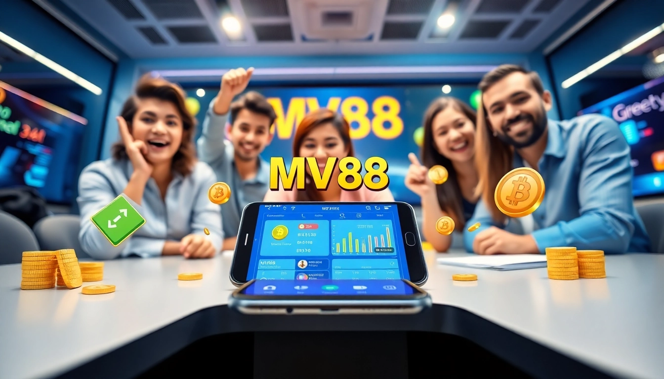 Experience the MV88 app interface for secure USDT transactions and gaming.