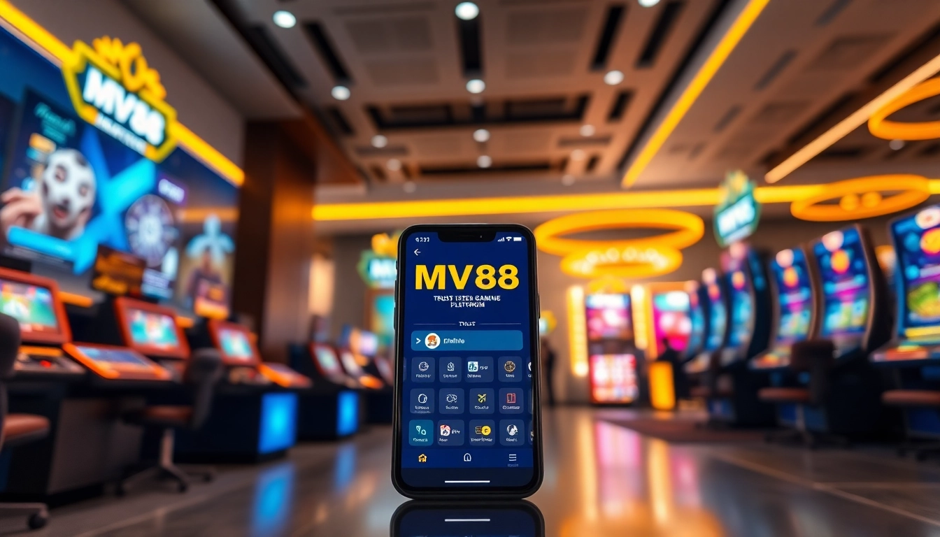 Experience the trusted MV88 online gaming platform with modern aesthetics and user-friendly design.