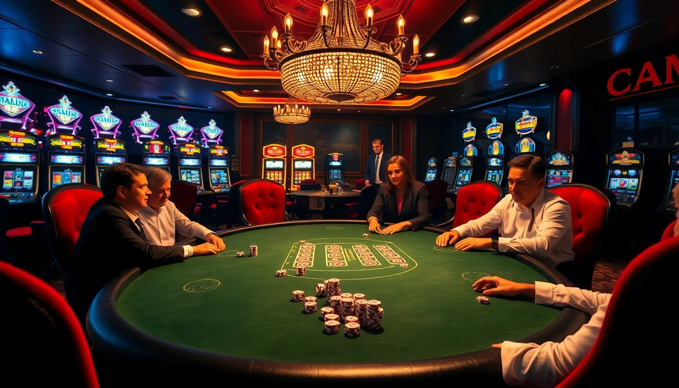 Engage in exhilarating games at https://thabets.it.com/ with luxurious poker tables and vibrant slot machines.