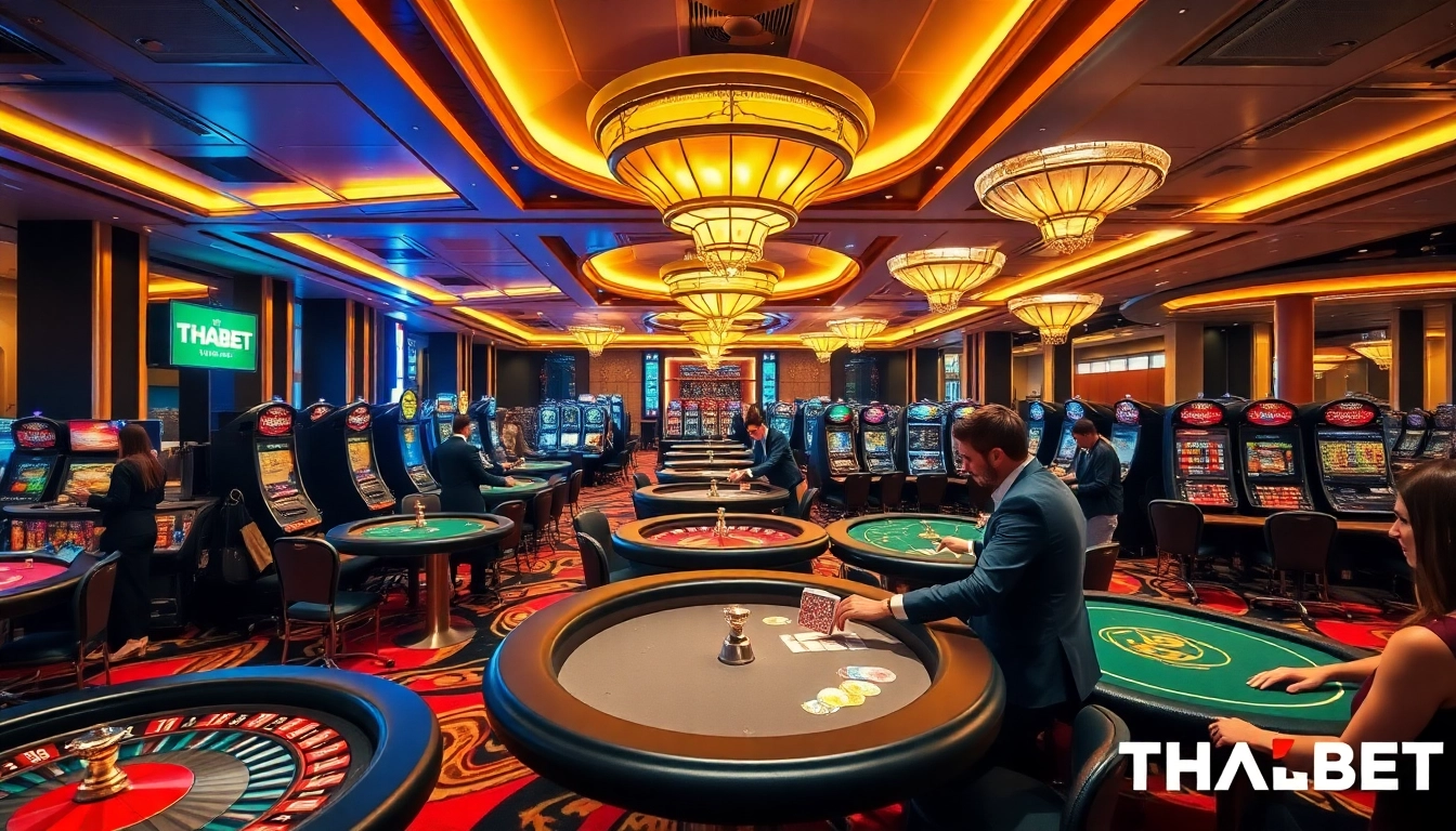 Experience the thrill of winning at THABET's sophisticated casino games.