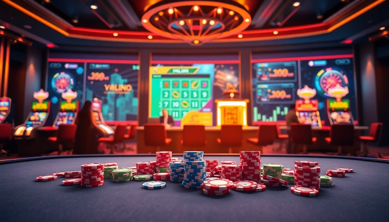 Engage in thrilling online casino games at https://kuwinzhz.com/ with vibrant poker and gaming elements.