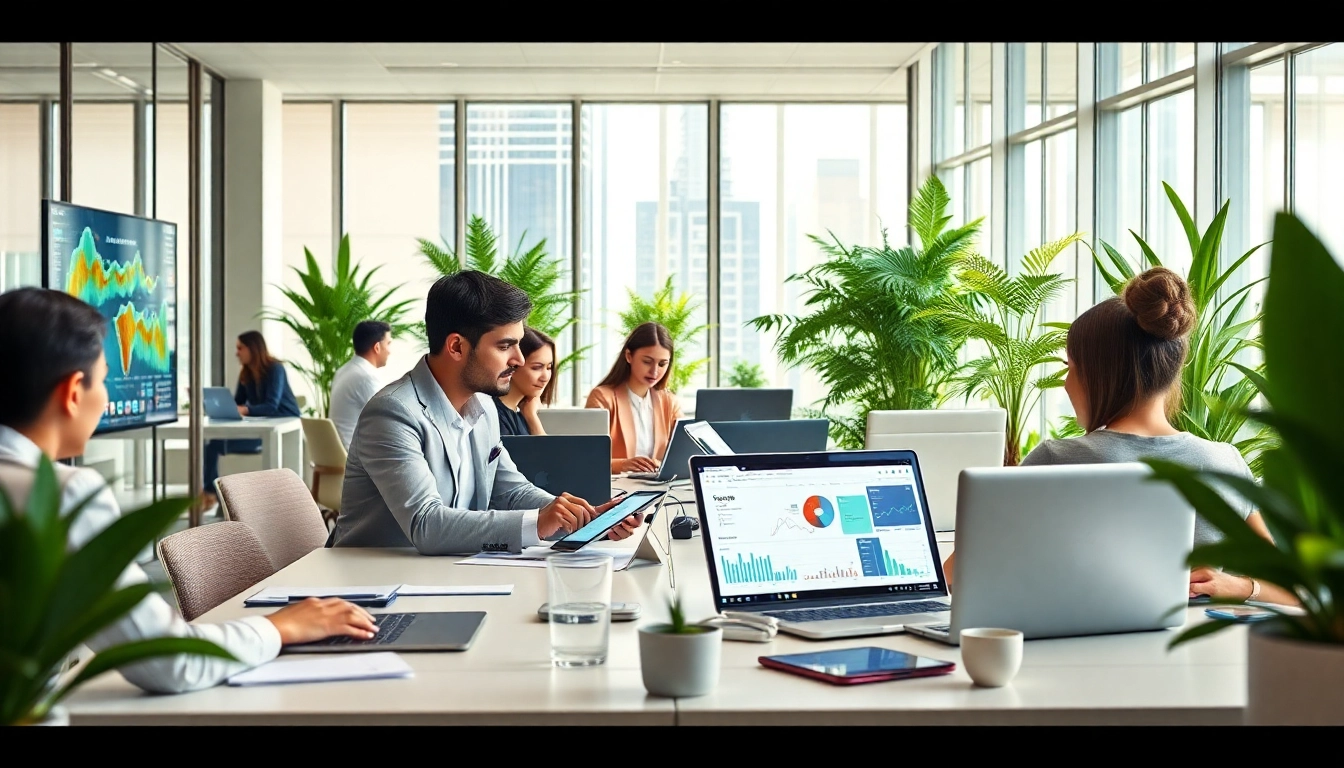 WPS官网 promotes an innovative office environment with professionals using WPS Office software for document editing and collaboration.