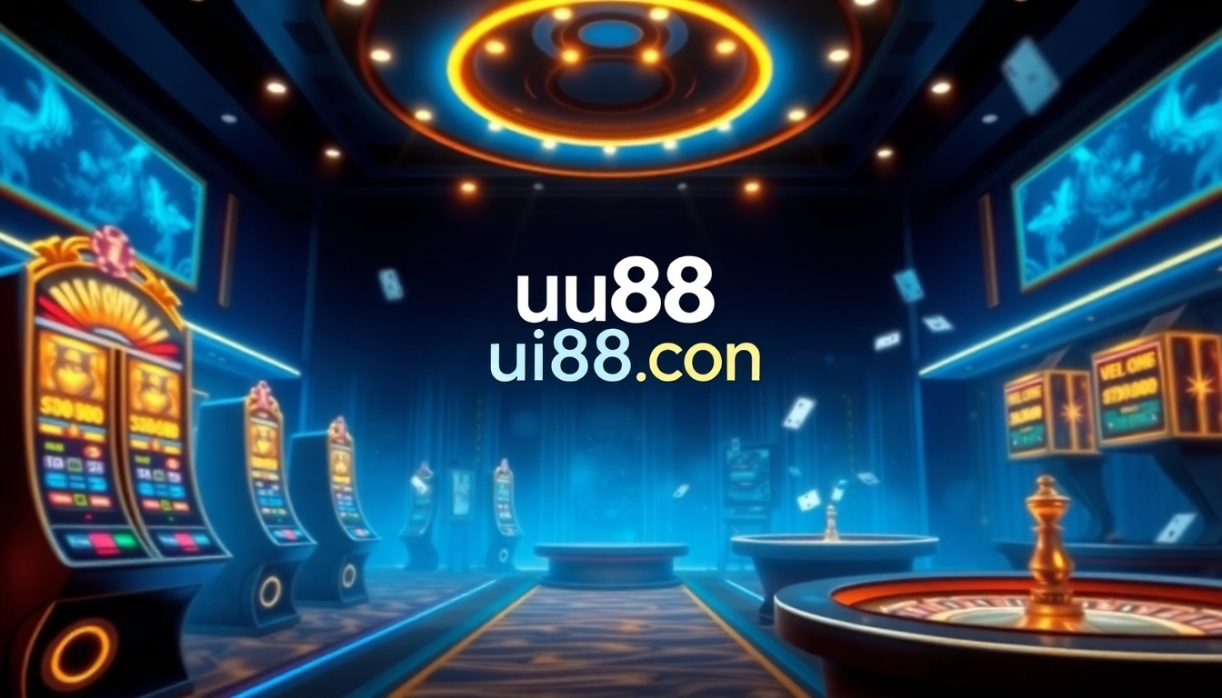 Experience the thrill of online gambling at uu88 con with exciting slot machines and roulette tables.