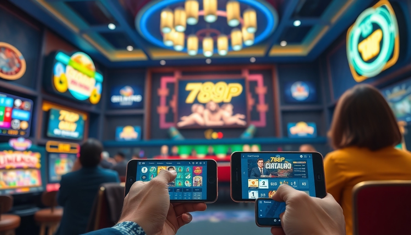 Experience the engaging world of online gaming with 789P's vibrant casino interface, featuring slots and sports betting.