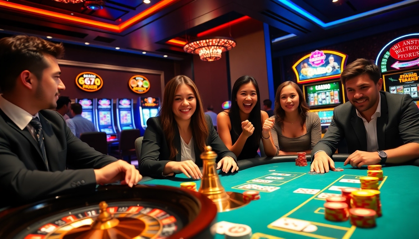 Players engaging in high-stakes poker at GG88 online casino tables
