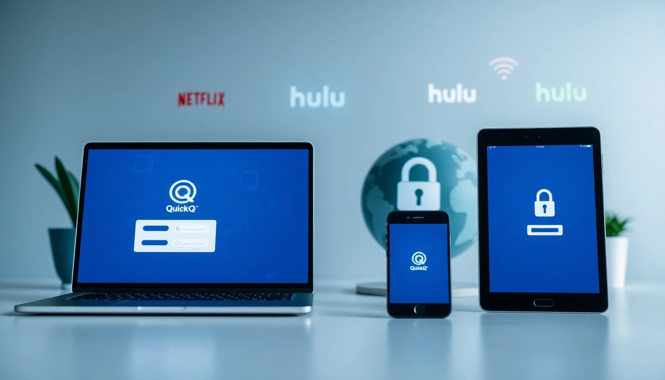 在多设备上使用 QuickQ VPN 应用，体验无与伦比的隐私与速度。