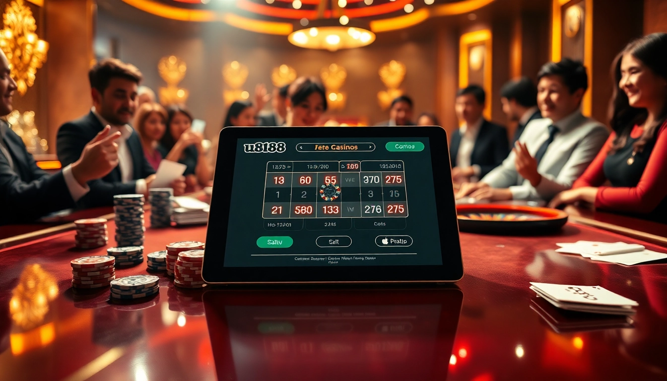 Experience the thrill of u888 online casino with vibrant tables and engaging gameplay visuals.